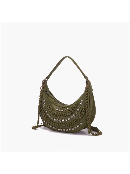 andromeda small h.moon bag synthetic LA CARRIE | 142M-PS-432-SYNGREEN